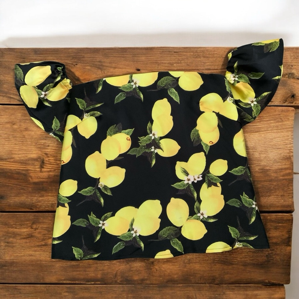 Rosette Top Lemon Size Medium